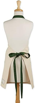 DII Women's Pantry Style Apron Collection Large Pockets, Adjustable with Long Waist Ties