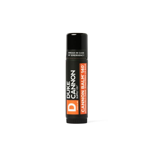 Duke Cannon Cannon Lip Balm 140° & Tactical Lip Protectant Bundle - SPF 30 & SPF 15, Blood Orange Mint & Fresh Mint Flavors, 2 Pack