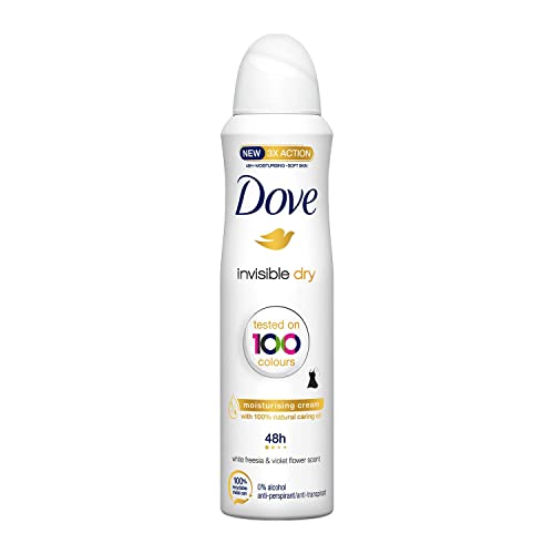 Lot of 6 Anti-Perisperant Deodorant INVISIBLE DRY BY DOVE 150ml