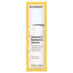 Honest Beauty Vitamin C Radiance Serum, Improves Brightens Skin Tone and Complexion, Gentle for Sensitive Skin, Fragrance-Free, Vegan, 1 fl oz