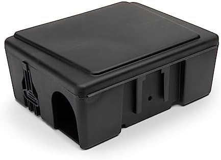 JT Eaton Jawz Safe-Tee 969 Rat and Mouse Bait Station, Black