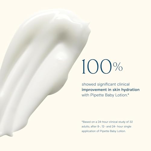 Pipette Fragrance-Free Wash and Lotion Duo, Clean, Tear-Free Bath Time, Sulfate-Free, Paraben-Free, Sensitive Skin Baby Wash, Sensitive Skin Baby Lotion, Hypoallergenic, Non-Toxic