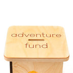 Wooden Piggy Bank for Kids and Adults, Personalized Gift Handmade in USA by BloomOwl, Custom Piggy Bank, Personalized Banks for Kids, Gifts for Baby Boys and Girls (Safari)