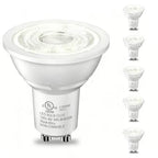 TJOY GU10 LED Bulbs, MR16 Track Light Bulbs, 4W 4000K Neutural White, 6P