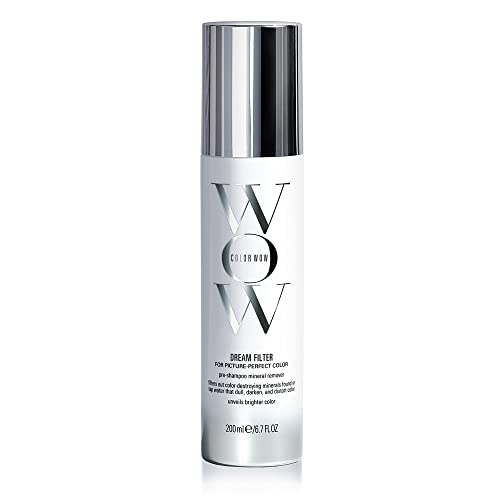 COLOR WOW Dream Filter Pre Shampoo Mineral Remover – Hard water detox | Get Lighter, Brighter, Shinier Color in 3 Minutes