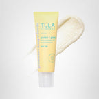 TULA Skin Care Protect + Glow Daily Sunscreen - Gel, Broad Spectrum SPF 30, Skincare-First, Non-Greasy, Non-Comedogenic and Reef-Safe with Pollution and Blue Light Protection, Regular, 1.7 fl oz.