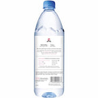 Evian Natural Spring Water (One Case of 12 Individual Bottles, each bottle is 1 liter) Naturally Filtered Spring Water in Large Bottles