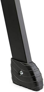 Rubbermaid 3-Step Steel Ladder, Folding Step Stool with Hand Grip and Non-Slip Feet, Black, Tested to ANSI US Safety Standards, No Assembly Required