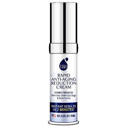 TEREZ & HONOR Rapid Anti-Aging Reduction Cream Visibly Reduces Wrinkles, Under-Eye Bags and Dark Circles, Powerfully Tighten and Lifts Tired Skin - 15mL