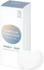 Premium Double-Sided Facial Pads - 180 Pads - Lint free - for Makeup Remover and Toner - Rayon face pads for toner and cleasing - Rayon not cotton balls - Exfoliating cotton rounds for face (180 Pads)