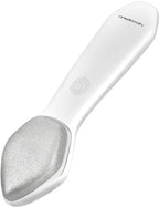 NEWDERMO Microdermabrasion Machine Pro, Large Diamond Electric Microdermabrasion Wand Tool With Red Light Therapy & 3 Levels Frequency for Face Body Exfoliate Skin Care(White)