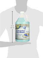 Zep ZUMSF128 Multi Floor Cleaner, 128 oz, Blue, 128 Count (Pack of 2)