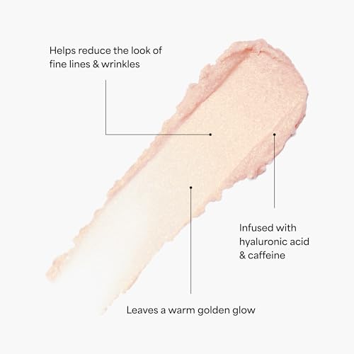 TULA Skin Care Eye Balm Rose Glow - Dark Circle Treatment, Instantly Hydrate and Brighten Undereye Area, Portable and Perfect to Use On-the-go, 0.35 oz.