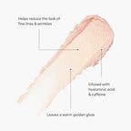 TULA Skin Care Eye Balm Rose Glow - Dark Circle Treatment, Instantly Hydrate and Brighten Undereye Area, Portable and Perfect to Use On-the-go, 0.35 oz.