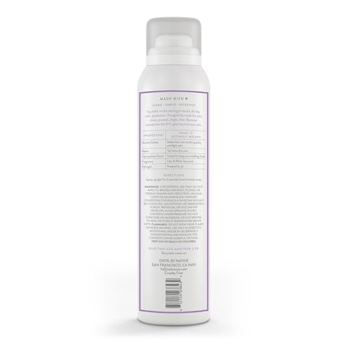 Native Whole Body Deodorant Spray Contains Naturally Derived Ingredients, Deodorant for Women & Men | 72 Hour Odor Protection, Aluminum Free with Coconut Oil and Shea Butter | Lilac & White Tea