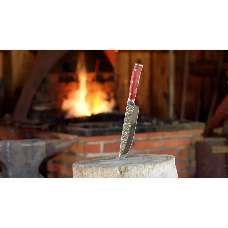 Chef Knife FORGED IN FIRE Stainless Steel 2 Pc. Chef Knife Set ~ 8” Chef & 3.5” Paring