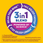 Nature Made Nature Made Wellblends Sleep Longer, Melatonin 10mg, L theanine 100 mg, and GABA 100mg, Sleep Supplement, 35 Tri-Layer Tablets