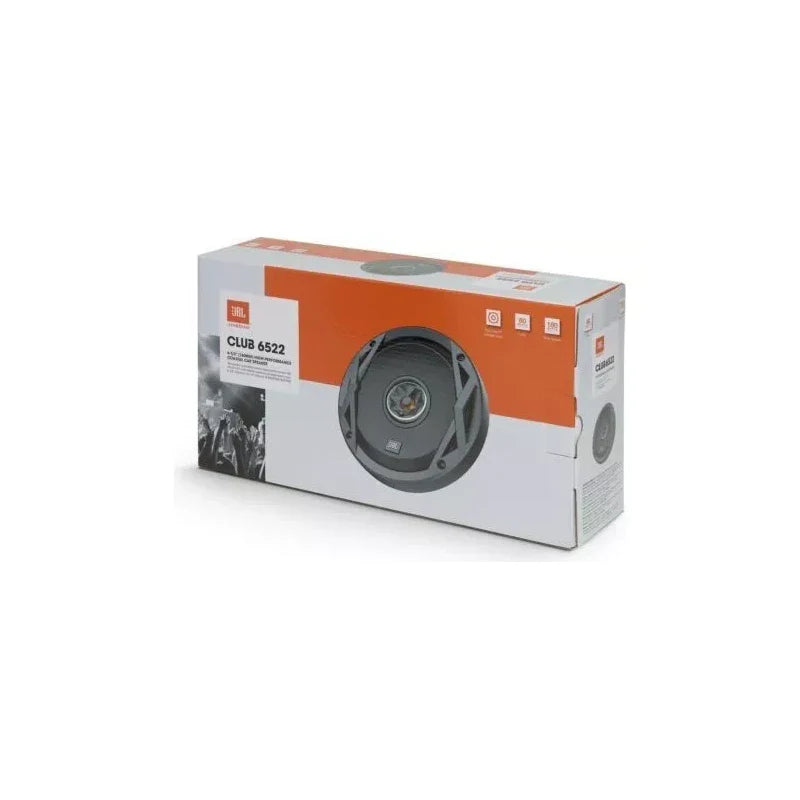 JBL NEW JBL CLUB 6522 180 Watts 6.5" 2-Way Coaxial Car Audio Speakers 6-1/2"