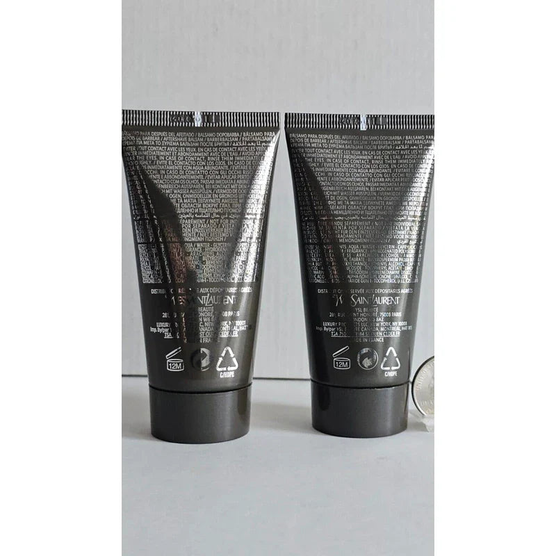 Yves Saint Laurent YSL L'Homme After Shave Aftershave Balm  50ml 1.6oz 2 PIECES