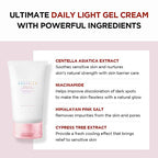 SKIN1004 Madagascar Centella Poremizing Light Gel Cream 2.53 fl.oz (75ml) | Tightens Pores | Soothes Irritated Skin