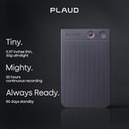 AI Voice Recorder, Note Voice Recorder w/Case, App Control, Transcribe & Summarize with AI Technology, Support 112 Languages, 64GB Memory, Audio Recorder for Lectures, Meetings, Calls, Black