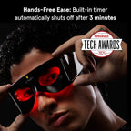 Luminator LED Eye Mask for Men and Women Skincare - Anti-Aging, Boost Collagen, Reduce Dark Circles & Wrinkles, Red Light Therapy for Under-Eye Treatment & Rejuvenation - Only 3 Minutes a Day