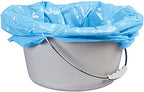 Carex Commode Liners, 42 Liners - Fits Most Commodes, With Absorbent Powder, Holds 2 Quarts Liquid, Disposable and Hygienic, 7 Toilet Liners/box, Pack of 6