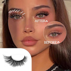 ALICE Lash Extension Kit Fluffy Volume Cluster Lashes Wispy 8-20MM D Curl Individual Lashes Eyelash Clusters Kit Lash Glue Bond and Seal Tweezers Diy Eyelash Extension Kit Self Application at Home