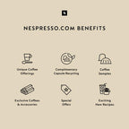 Nespresso Capsules Vertuo, Double Espresso Scuro, Dark Roast Espresso Coffee, 30-Count Coffee Pods, Brews 2.7oz.