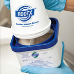 RootX - 2 LB. JAR (No Funnel/Applicator) Foaming root control for sewer lines and septic systems