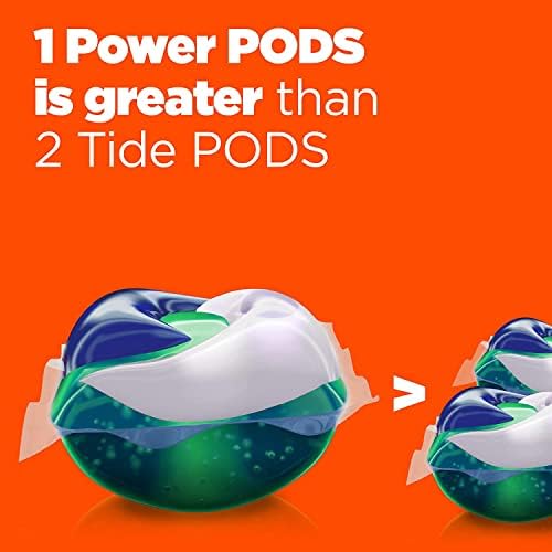 Tide Pods 76 pacs, Heavy Duty 10 X Power Pods, Hygienic Clean High efficiency (he) Laundry Detergent, 3.48kg/7.62 lb/122 oz