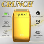 Supreme Trimmer 2-in-1 Hair Trimmer & Men's Foil Shaver | Electric Razor Barber Haircut Kit Mens Beard Trimmer ST5200 & STF602 | Gold Bundle