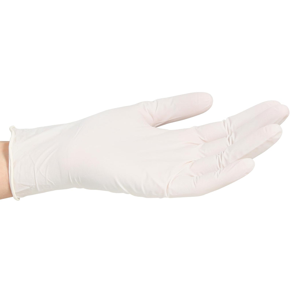 ForPro Disposable Nitrile Gloves, Chemical Resistant, Powder-Free, Latex-Free, Non-Sterile, Food Safe, 4 Mil, White, X-Large, 1000-Count