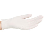 ForPro Disposable Nitrile Gloves, Chemical Resistant, Powder-Free, Latex-Free, Non-Sterile, Food Safe, 4 Mil, White, X-Large, 1000-Count