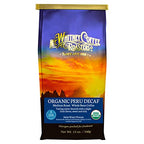 Mt. Whitney Organic Swiss Water, Low Acid, Decaf Coffee from Peru (Whole Bean, 12 Oz)
