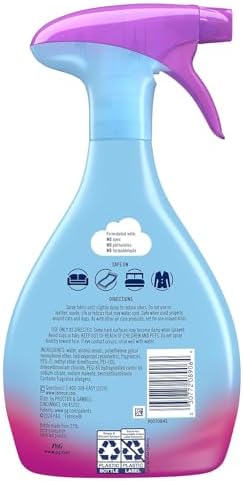 Tide Spring and Renewal Febreze Air Freshener, Trigger Spray Dispenser, 27 oz, 4-5 Ph