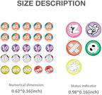 Playmat for Trading Card Game – 2-Player Trainer Mat with 31 Damage Counters and Professional Storage Bag