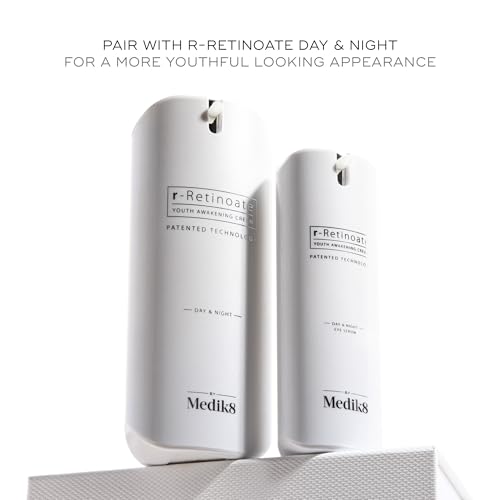 Medik8 R-Retinoate Day & Night Eye Serum - Hydrating, Plumping Vitamin A Undereye Serum - Reduces Fine Lines, Wrinkles, Dark Circles - 0.5 oz