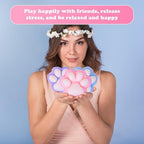 3pcs Big 5in Squishy Cat Paw Squeeze Toys,Cat Paw Squishy,Cute Kawaii Squishies,Fur Ball,Jelly Kitty Funny Fidget Toys Novelty Things Suitable for Adults Kids
