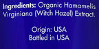 Organic, Witch Hazel – 100% Pure, Witch Hazel, for Face, Acne, Butt, Skin, Scalp, Hair, Body by Zongle Therapeutics, 4 OZ