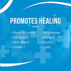 Pure & Clean Wound Cleanser and Lid Prep - Alcohol-Free Formula - Hypochlorous Acid (HOCl) & Oxygenated Water - For Wound Care - pH Balanced - Painless, Non-Cytotoxic Debriding Solution Spray - 8 Oz