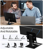 Ingnok 15.6'' FHD IPS Portable Monitor – Ultra Slim External Screen with USB C/HDMI for Laptop, Mac, PC, Phone, PS4, PS5, Switch (Renewed)