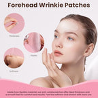 6 Pcs Forehead Wrinkles Patches Reusable, Anti Wrinkle Patch for Fine Lines, Silicone Face Tape for Wrinkle Reducer, Hypoallergenic Wrinkle Remover Mask, Facial Kit for Women Beauty Skincare