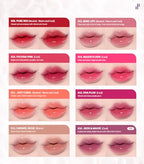 Heart Percent Dote On Mood Pure Glow Tint, Watery & Lightweight Moisturizing Lip Stain Long Lasting Liquid Lipstick 6.8g, #07. Fig Rose