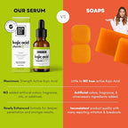 Extra Strength Kojic Acid Serum 7.5% Vitamin C Infused Dark Spot Corrector For Face And Body