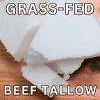 Tallow Balm - Whipped & Handmade - Moisturizing Face and Body Cream/Butter -Unscented - Hydrating - Vitamins A, D, E, K - Sensitive & Dry Skin - Grass Fed Cows, 16 ounce (Warm Vanilla)