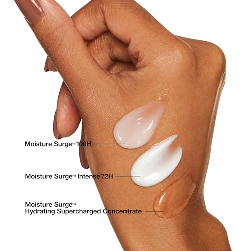 Clinique Moisture Surge Intense 72H Lipid-Replenishing Hydrator Face Moisturizer With Aloe Water + Cica | Hydrating + Moisturizing, 2.5 Fl Oz