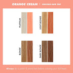 Lime Crime Pastel Colored Unicorn Hair Tint (Orange Cream) - Damage & Ammonia-Free Semi-Permanent Hair Color Conditions & Moisturizes - Temporary Hair Dye Kit Has Sugary Citrus Vanilla Scent - Vegan