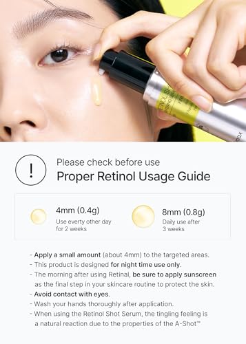 celimax The Vita A Retinol Shot Tightening Serum | with Pure Vitamin A Retinol, Peptide, Pore Minimizer, Wrinkles & Fine Lines, Firmer Skin, Anti-Aging, Skin Smoothing 30ml