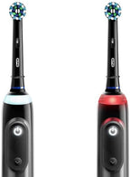 Oral-B Professional Clean 5000 X Electric Toothbrush Twin Pack, Rechargeable Power Toothbrushes - Pack of 2